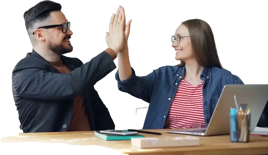 Dirigeants qui viennent de valider leurs comptes annuels avec leur expert-comptable