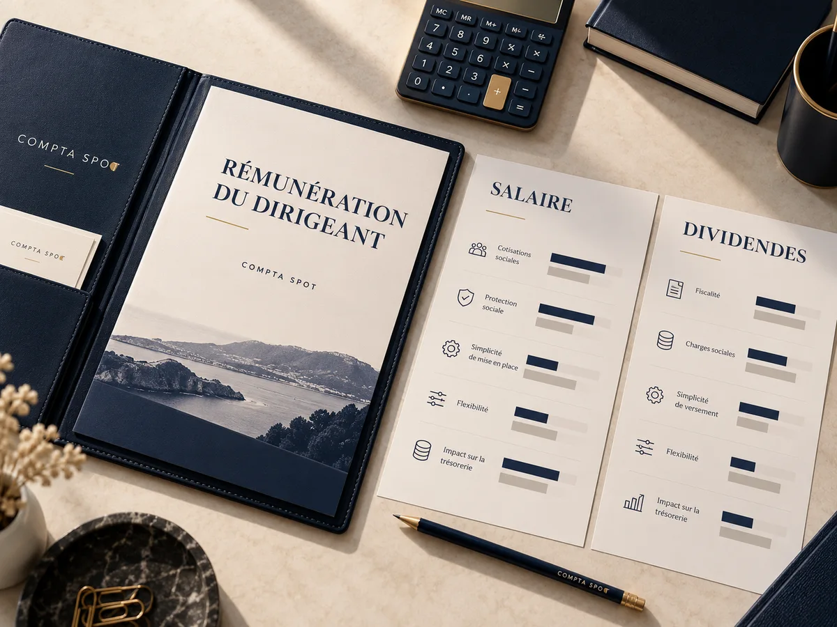 Illustration du livrable : Étude de rémunération du dirigeant