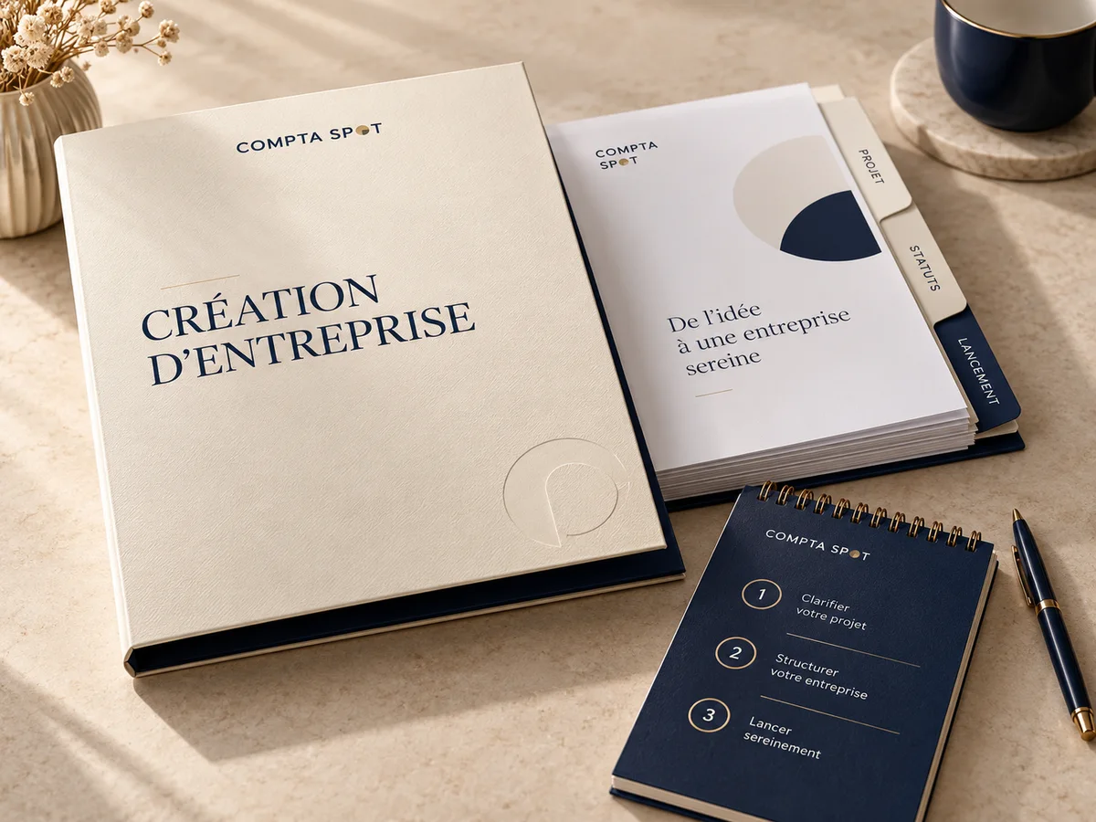 Illustration du livrable : Création d’entreprise accompagnée